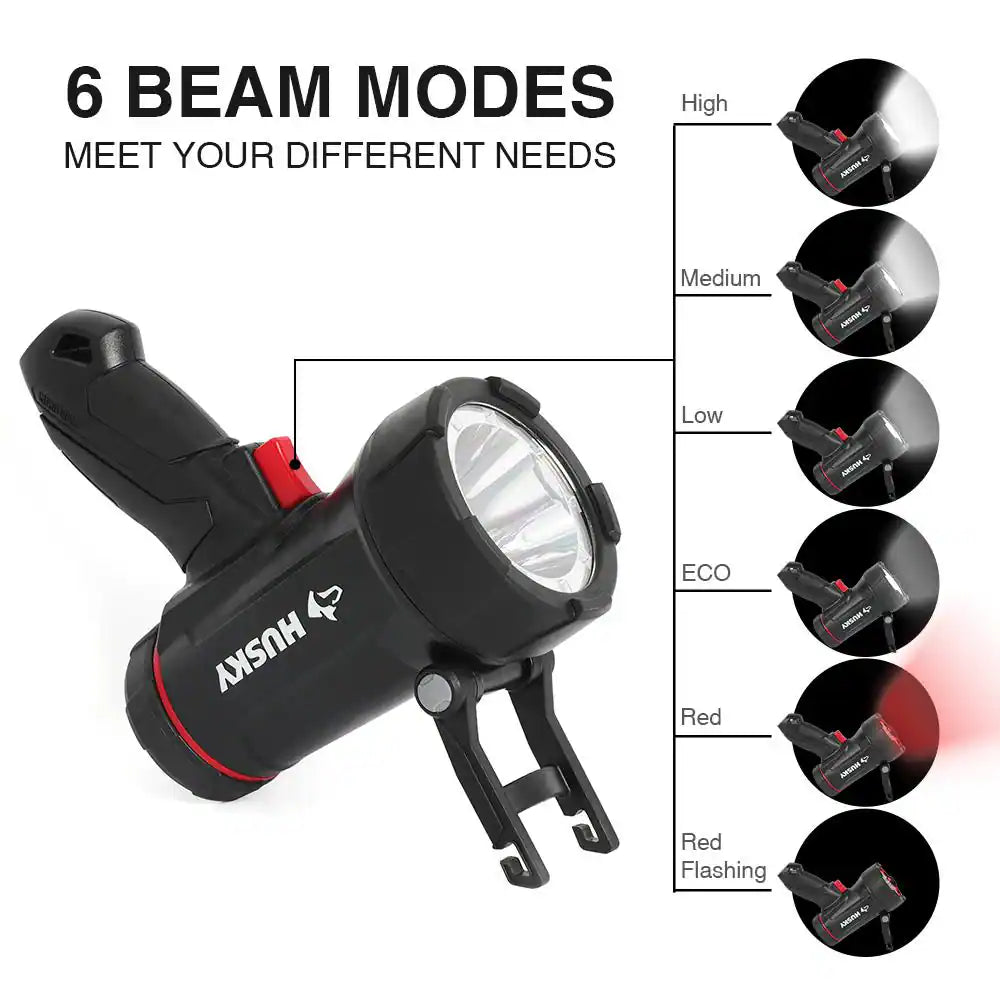 2500 Lumens Dual Power Floating Rechargeable Spotlight